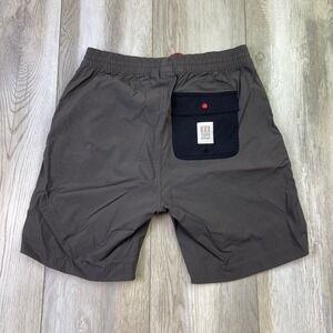 Topo Designs Shorts Mens Small Gray Hiking Outdoor Stretch Global Pockets Men